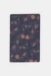 Dovetail Workwear Rae Ripple X NoSo Patch in Brave Wings Black, displaying the peel-and-stick weather-resistant design with botanical motifs on dark fabric