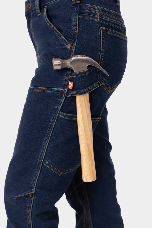 Britt Utility HOTSWAP® Thermal Denim Pant in Indigo Blue