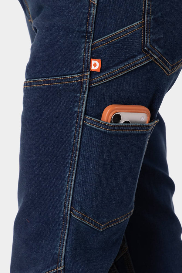 Britt Utility HOTSWAP® Thermal Denim Pant in Indigo Blue