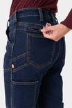 Britt Utility HOTSWAP® Thermal Denim Pant in Indigo Blue