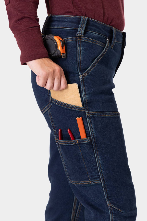Britt Utility HOTSWAP® Thermal Denim Pant in Indigo Blue