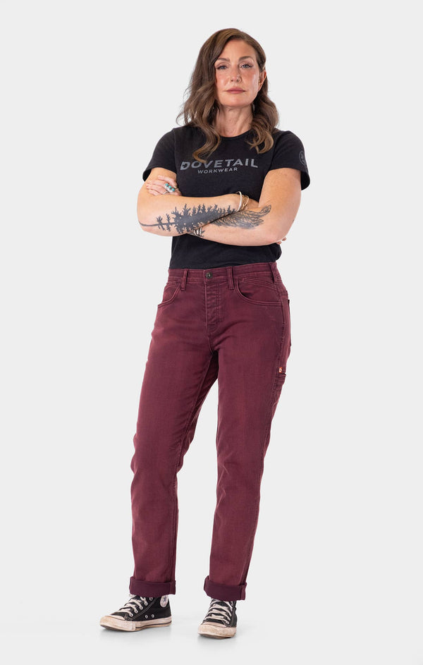 Shop Pant in Elderberry Denim