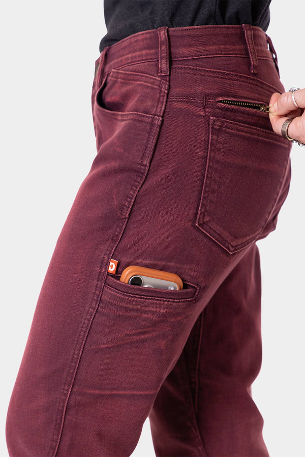 Shop Pant in Elderberry Denim