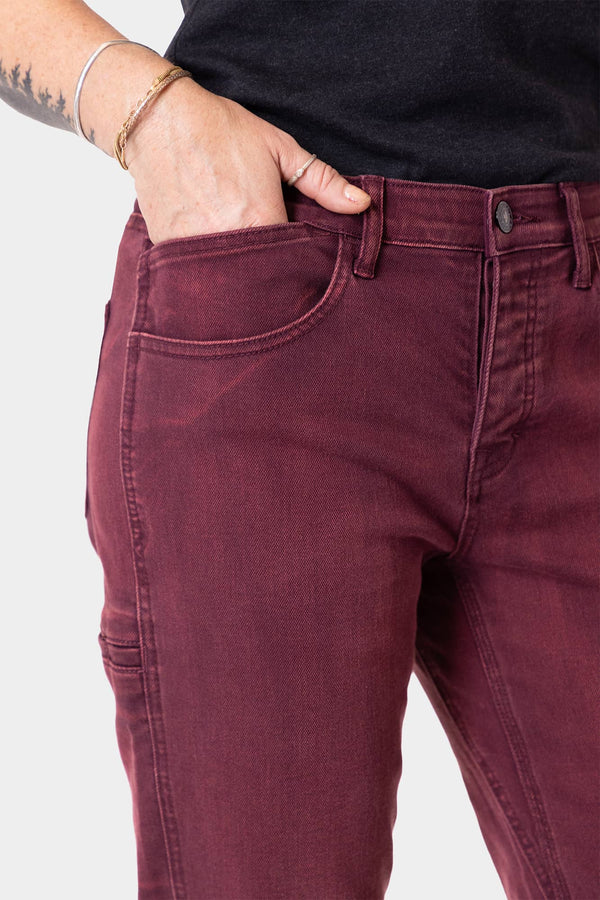 Shop Pant in Elderberry Denim
