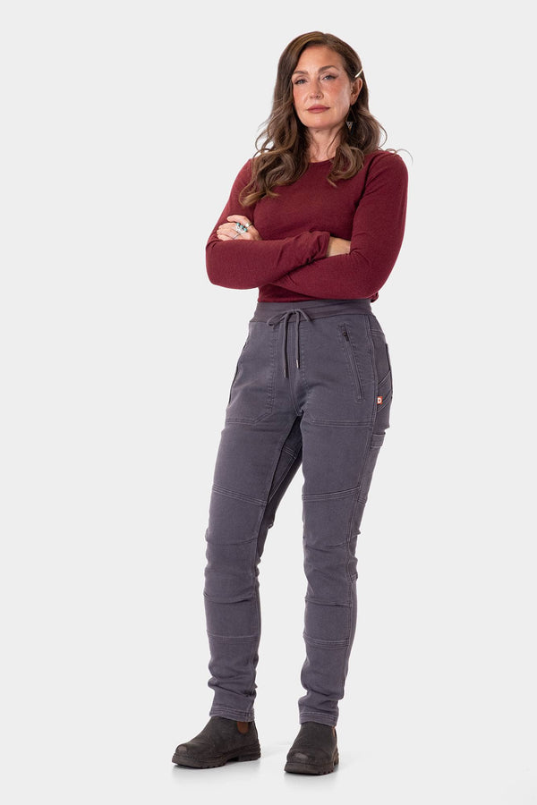 Christa X HOTSWAP® Thermal Denim Pant in Grey