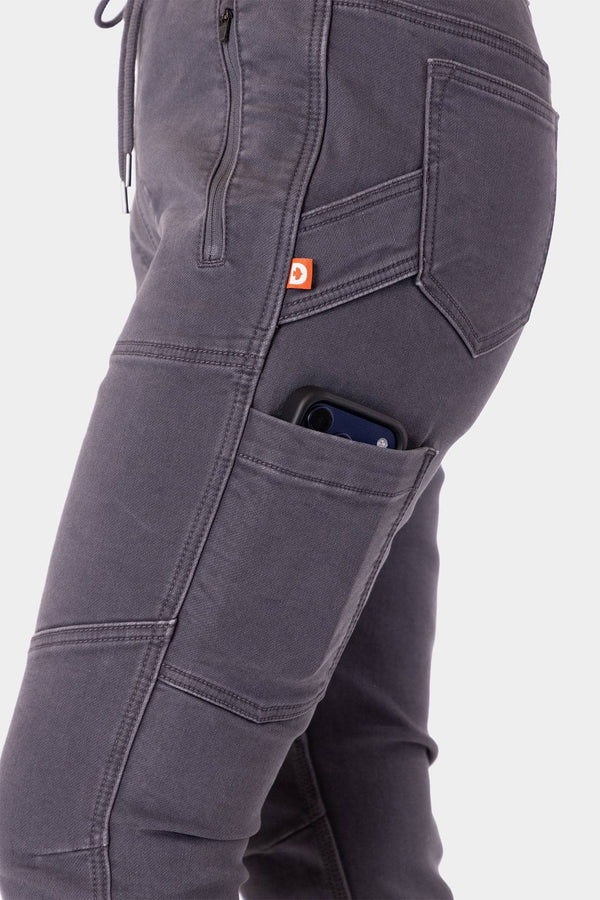 Christa X HOTSWAP® Thermal Denim Pant in Grey