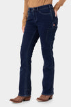 DX Bootcut HOTSWAP® Thermal Denim Pant in Indigo Blue