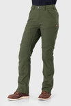 Britt Utility Pant in Moss Green Canvas