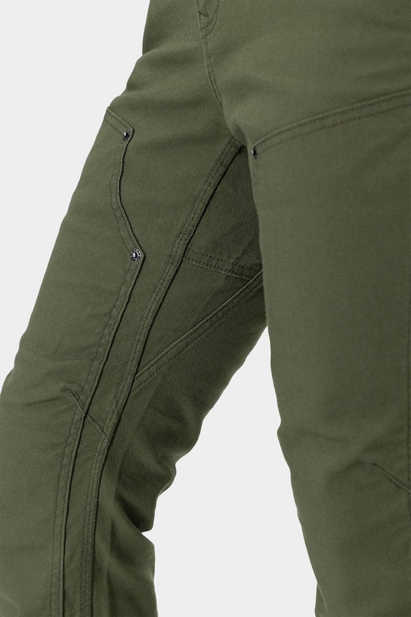 Britt Utility Pant in Moss Green Canvas
