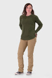 Honed Long Sleeve Thermal Henley