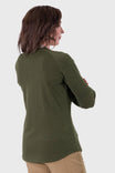 Honed Long Sleeve Thermal Henley