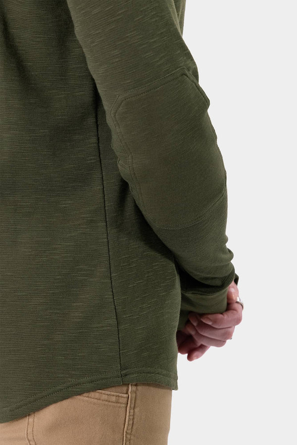Honed Long Sleeve Thermal Henley