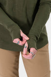 Honed Long Sleeve Thermal Henley