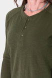 Honed Long Sleeve Thermal Henley