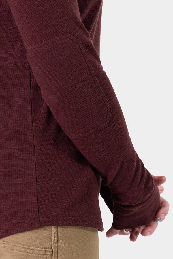 Honed Long Sleeve Thermal Henley