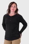 Honed Long Sleeve Thermal Henley