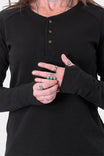 Honed Long Sleeve Thermal Henley