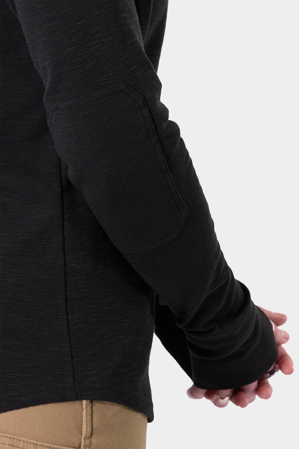 Honed Long Sleeve Thermal Henley