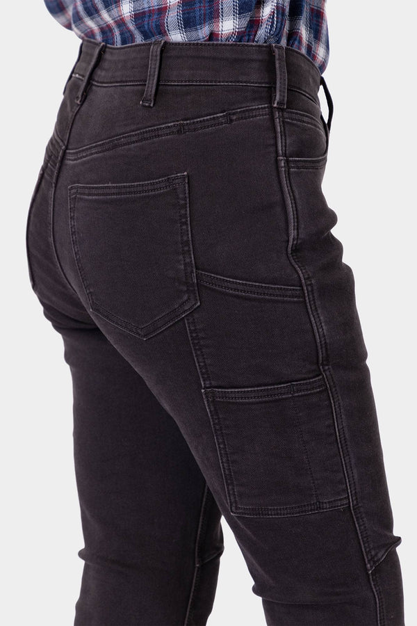 DX Bootcut HOTSWAP® Thermal Denim Pant in Black