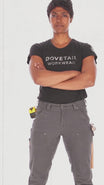 Britt Utility Pant in FR Navy Canvas