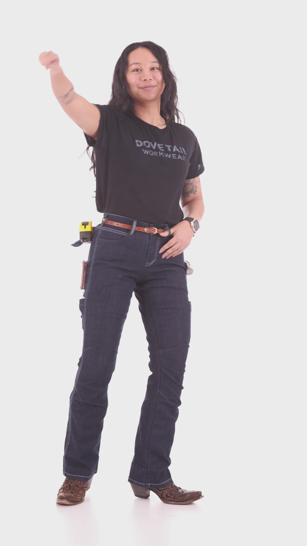 DX Bootcut Pant in Blue Sky Denim