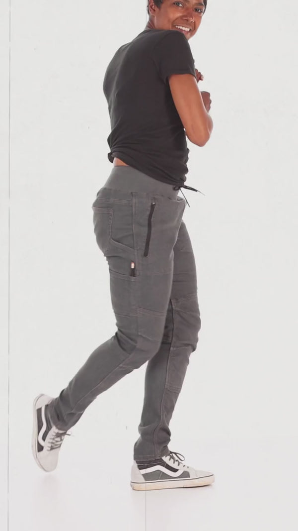 Christa DIY Pant in Sulfur Navy Stretch Twill